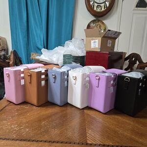 Colorful Leather Crossbody Bags